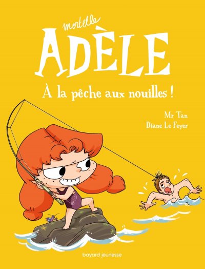 BD Mortelle Ad&egrave;le, Tome 12 - &Agrave; la p&ecirc;che aux nouilles ! (BD)