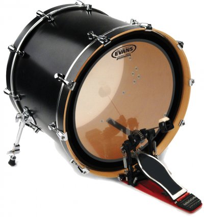 EVANS BD20EMADHW - Peau Grosse Caisse Emad Heavyweight Transparente 20''