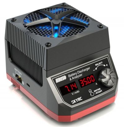 SKYRC BD250 Chargeur de mod&eacute;lisme LiHV, Li-polym&egrave;re, NiMH Fonction d&eacute;chargement, Affichage graphique