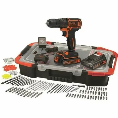 BLACK & DECKER BDCDC18BAST perceuse 650 tr/min 1,3 kg Noir, Orange - Black&decker