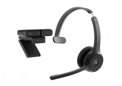 CISCO Bdl Headset721+DeskCam1080p CarbonBK WW