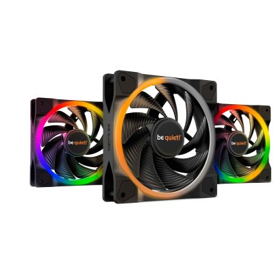 BE QUIET! Be Quiet Light Wings Pwm 120mm Fan 3 Units Noir