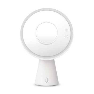 YOGHI Be white miroir 3 en 1 avec lumiere led enceinte bluetooth de 
