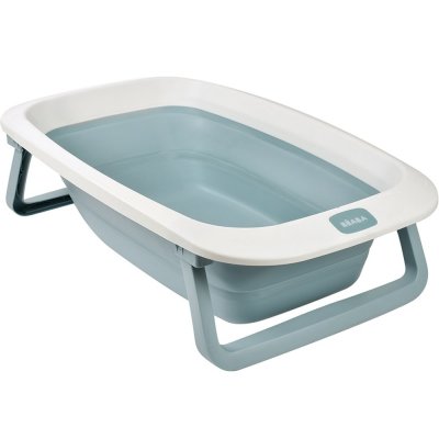 BEABA &reg; Baignoire b&eacute;b&eacute; pliable Easy Pop Cam&eacute;l&eacute;'O baltic blue