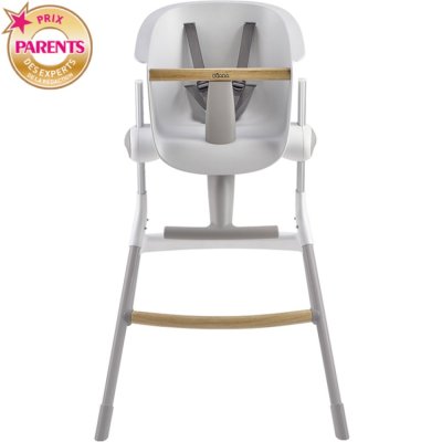 BEABA  chaise haute up&down grey/white