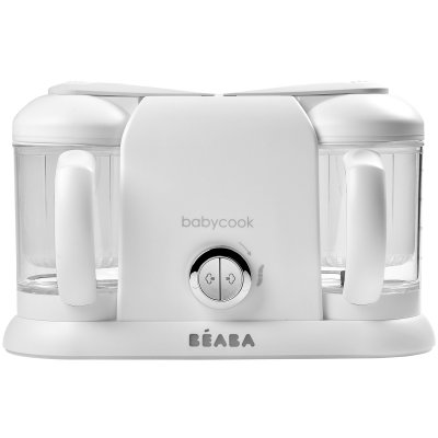 BEABA  Robot B&eacute;b&eacute; Babycook Duo Blanc & Argent