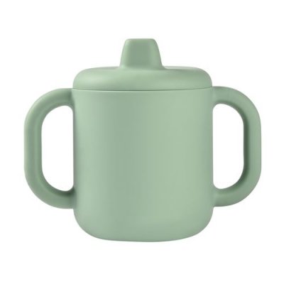 BEABA &reg; Tasse enfant poign&eacute;es silicone vert sauge, 170 ml
