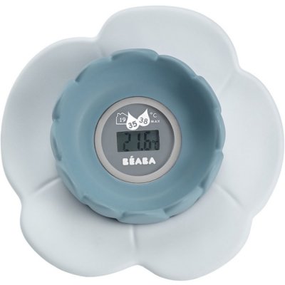 BEABA B&eacute;aba thermometre de bain lotus, green blue BEA3384349203764