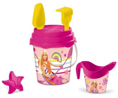 BARBIE Beach Toys Seau Garni &Oslash; 17 + Arrosoir 