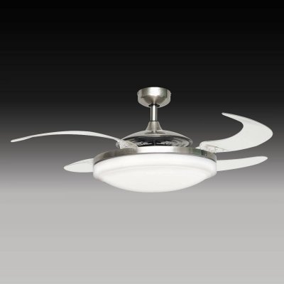 BEACON LIGHTING Beacon fanaway evo 2 endure ventilateur de plafond chrome bross&eacute;