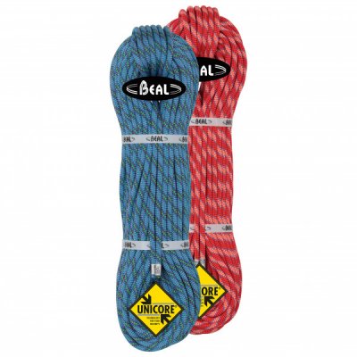 BEAL  Cobra Unicore Corde &agrave; double, Bleu et Orange, 8,6 mm 2 x 50 m