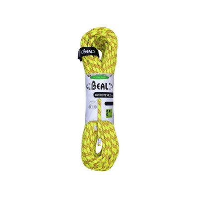 BEAL  Corde escalade Antidote 10.2mm X 60m Yellow Jaune Unique