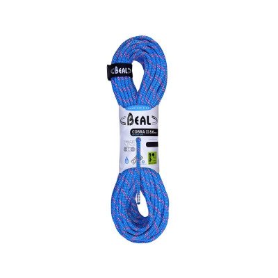 BEAL  Corde escalade Cobra Ii 8.6mm Gd X 60m Blue Bleu Unique