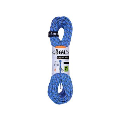 BEAL  Corde escalade Cobra Ii 8.6mm X 50m Blue Bleu Unique
