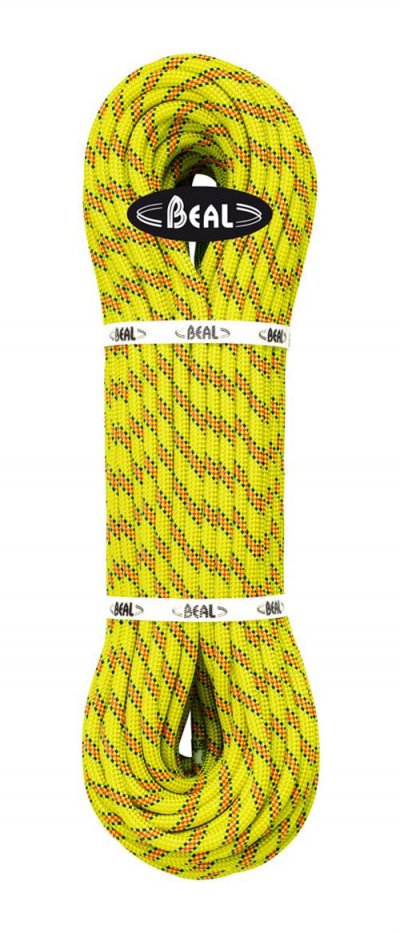 BEAL  Corde escalade Karma 9.8mm X 80m Yellow Jaune Unique