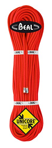 BEAL  Gully Corde d'escalade Mixte Adulte, Orange, 50 m