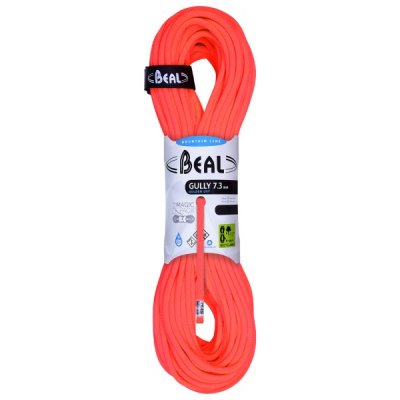 BEAL  Gully Corde d'escalade Mixte Adulte, Orange, 60 m