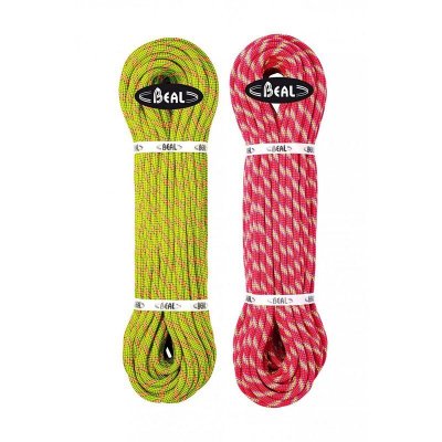 BEAL  Legend Corde d'escalade Vert Rose 8,3 mm 2 x 50 m Taille 2 x 50 m