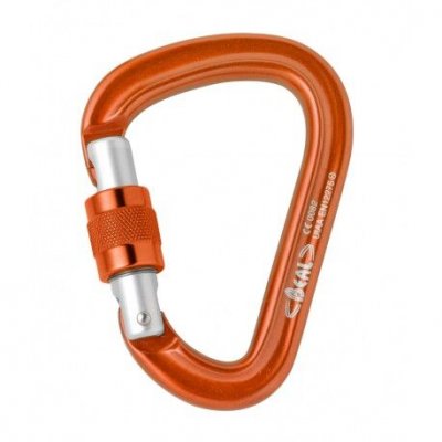 BEAL  Mousqueton escalade Be Safe Orange Orange Unique