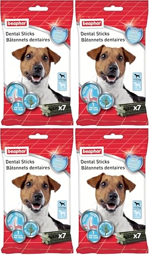 BEAPHAR  - B&acirc;tonnets Dentaires Dental Sticks Pour Petit Chien - X7