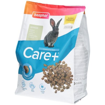 BEAPHAR  Care+ Alimentation premium - Pour lapin senior