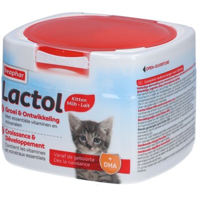 BEAPHAR  - Lactol, lait maternis&eacute; pour chaton - 250 g