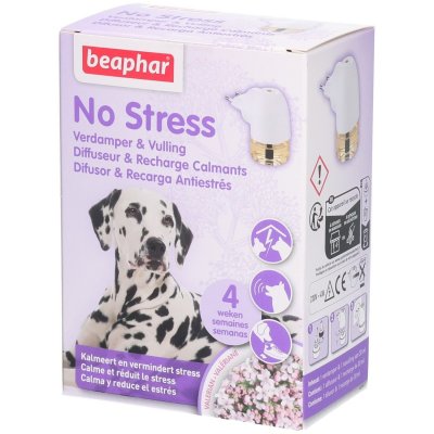 BEAPHAR  No Stress diffuseur et recharge calmants pour chien Une pi&egrave;ce