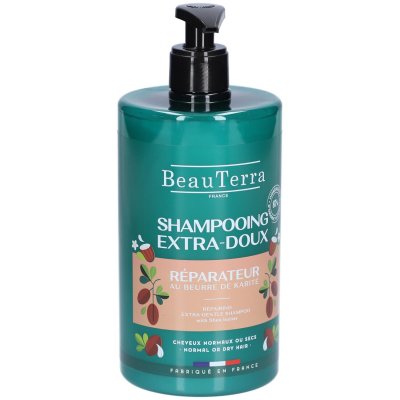 BEAUTERRA  Capillaire Shampooing Extra Doux R&eacute;parateur 750ml