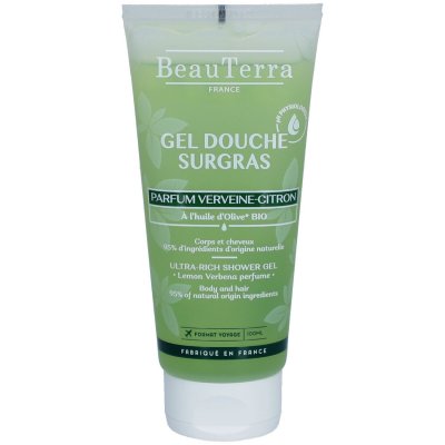 BEAUTERRA  Gel Douche Surgras Verveine Citron 100ml