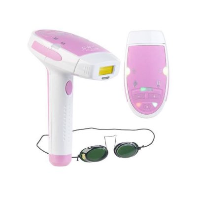 SICHLER Beauty : Epilateur &agrave; lumi&egrave;re puls&eacute;e IPL-100 avec lunettes de protection