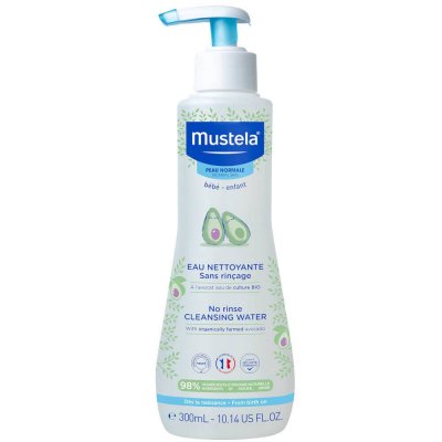 MUSTELA B&Eacute;B&Eacute; agua limpiadora sin aclarado 300 ml