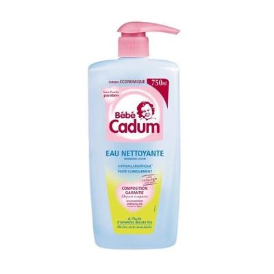 Bebe cadum - hygi&egrave;ne et soin bebe - eau nettoyante - pompe - 750 ml