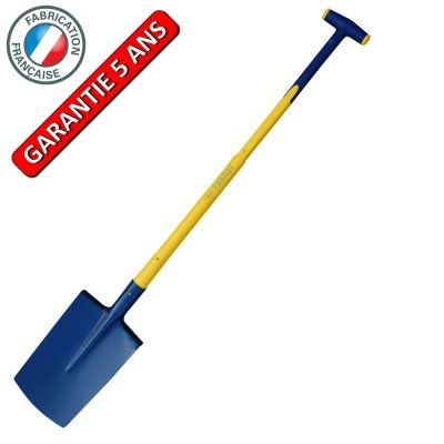 OUTILS PERRIN B&ecirc;che standard de 28 manche composite b&eacute;quille incassable, pour le jardin et le potager