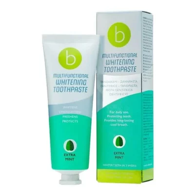 BECONFIDENT  Dentifrice Blanchissant Multifonction Extra Menthe 75 ml
