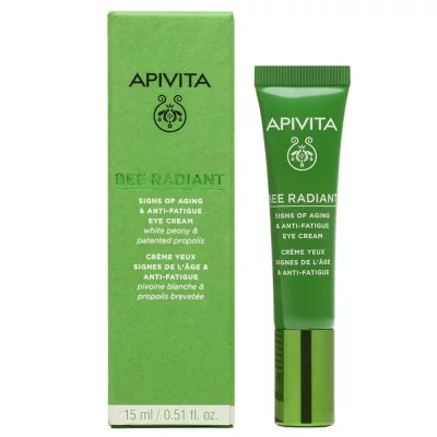 APIVITA Bee Radiant contorno de ojos signos de la edad y antifatiga 15 ml