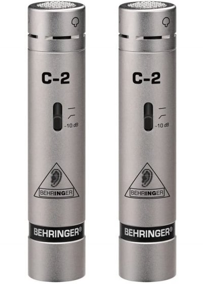 BEHRINGER  C-2 2 paire de micros studio &agrave; condensateur