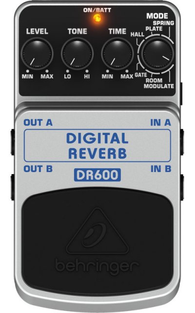 BEHRINGER  Dr600 P&eacute;dale De Reverb Num&eacute;rique