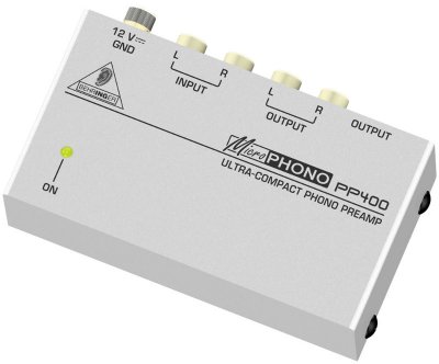 BEHRINGER  PP400 Microphono Phono Pr&eacute;ampli
