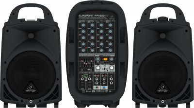 BEHRINGER  PPA500BT Syst&egrave;me de sonorisation portable 6 Canaux