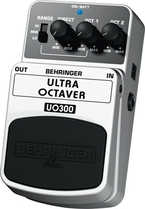 BEHRINGER  UO300 Ultra Octaver P&eacute;dale d'effet - Effet pour Guitares