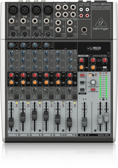 BEHRINGER  XENYX 1204USB table de mixage studio/live
