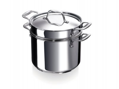 BEKA line 12060024 Chef Cuiseur &agrave; P&acirc;tes en acier inoxydable 24 cm