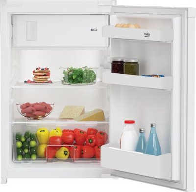 BEKO  B1754FN R&eacute;frig&eacute;rateur encastrable avec cong&eacute;lateur 4 &eacute;toiles/technique porte fixe/niche : 88 cm
