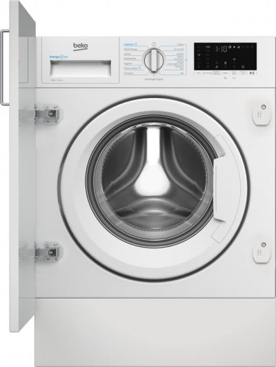 BEKO  b300 WIT8A4BW machine &agrave; laver chargement frontal 8 kg 1351 tr/min Blanc