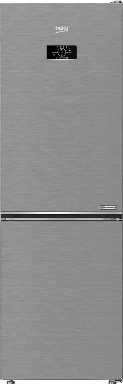 BEKO  B5rcne365hxb No Frost Combi Fridge Argent&eacute; 365L / EU Plug