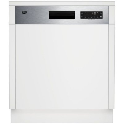 BEKO  BDSN28530X - Lave-vaisselle semi-int&eacute;grable 60 cm - 15 couverts - 6 programmes - 45 dB