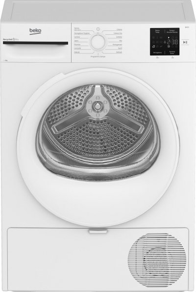 BEKO  BMT83EW s&egrave;che-linge Pose libre Charge avant 8 kg Blanc - Neuf