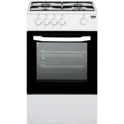 BEKO  CSG42001FW four et cuisini&egrave;re Blanc Gaz, Sans installation