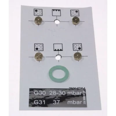 BEKO  - KIT INJECTEUR BUTANE POUR FOUR  - BVMPi&egrave;ces