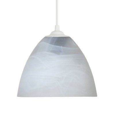 TOSEL BELGICA - Suspension cloche verre satin&eacute;